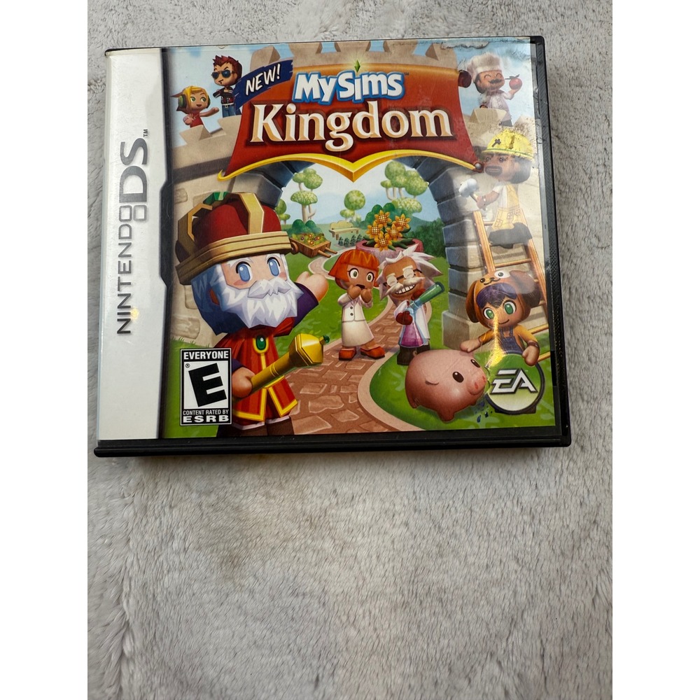 MySims Kingdom Nintendo DS CIB EA Games Simulation King Roland Rebuild Re-052912